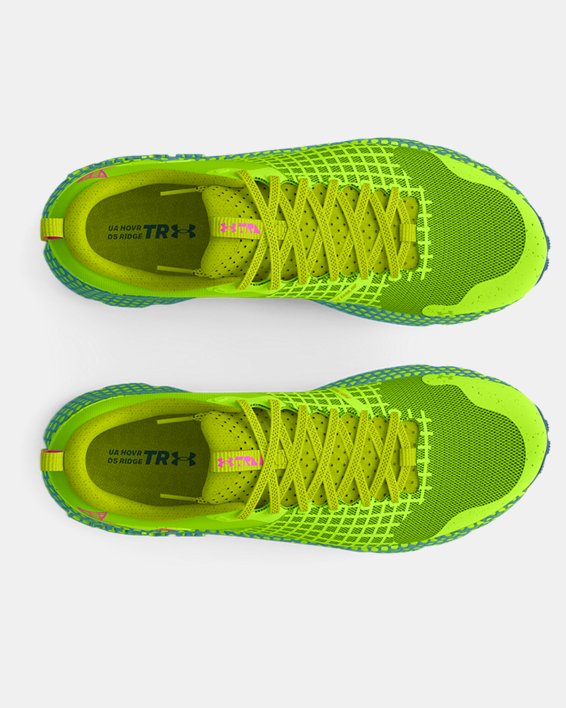 Unisex UA HOVR™ Ridge Trail Running Shoes, Green, pdpMainDesktop image number 2